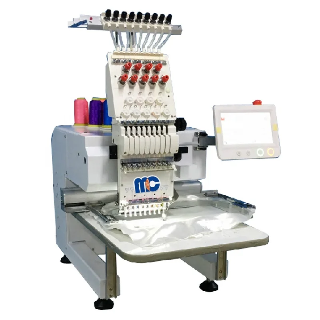 Machine à broder MC Offre Spéciale simple/double tête 9/12/15 aiguilles monogramme à tissage plat – Image 3