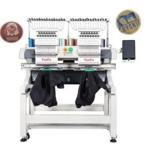 Écran tactile DAHAO A15 PRO 10" affichant la couture en temps réel   Coupe-fil automatique, changement de couleur automatique