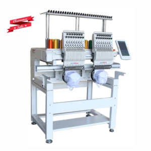 Machine à broder à une tête avec 9/12/15 aiguilles.